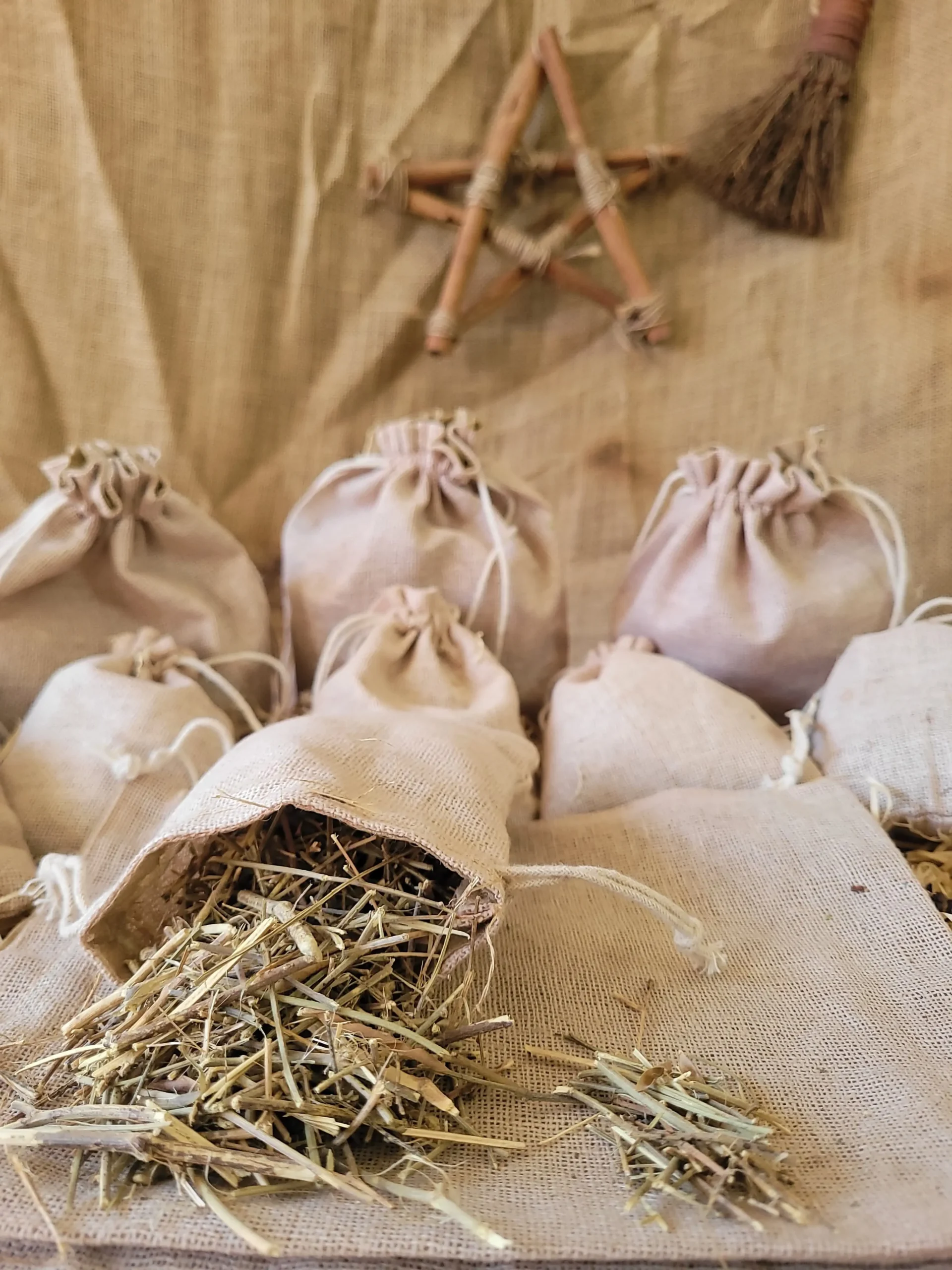 Besom Broom Natural Herb