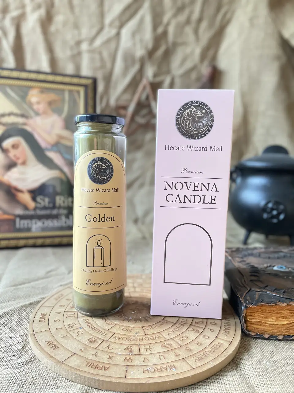 Golden-Novena-Jar-Candle