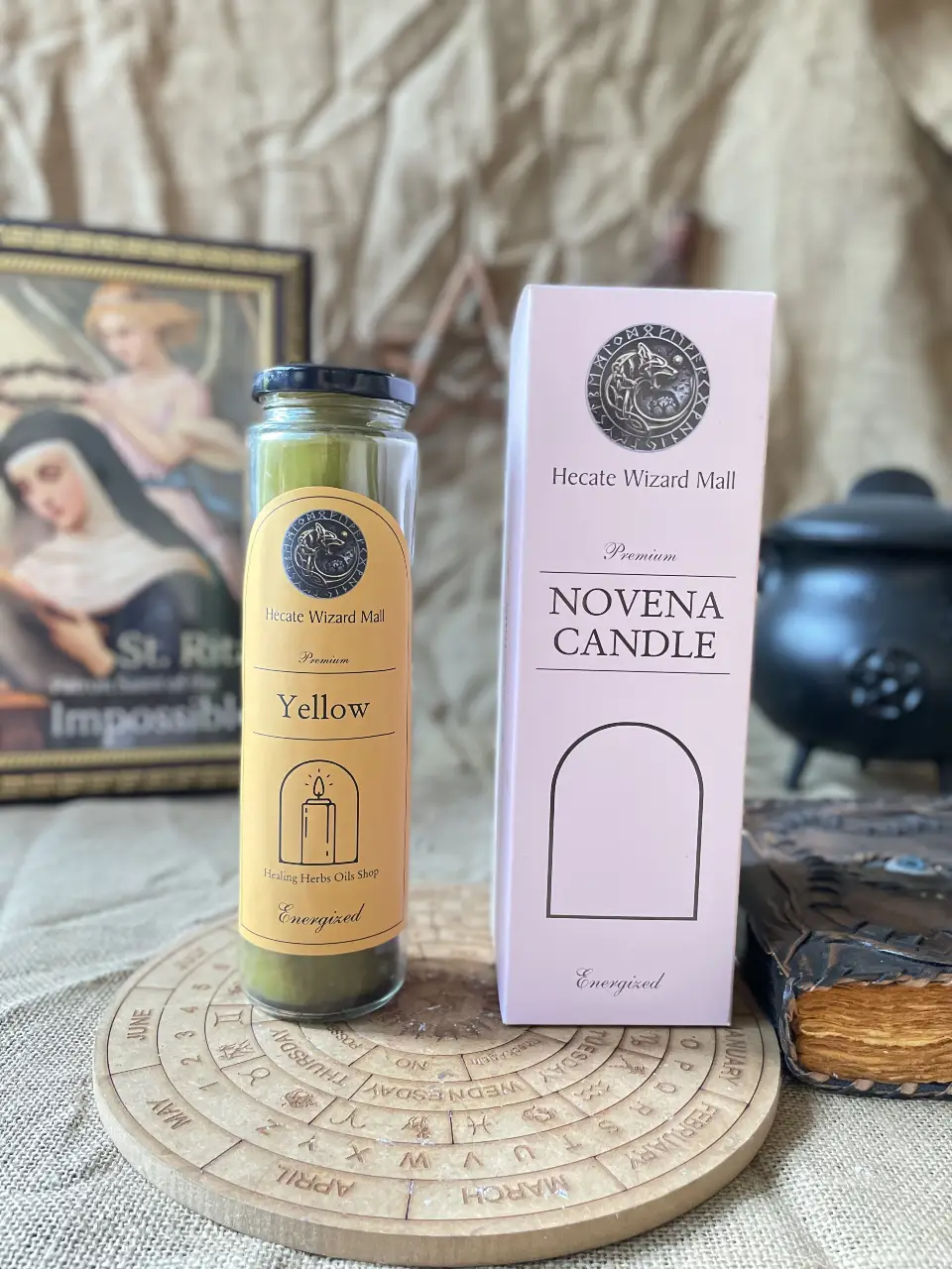 plain-yellow-novena-jar-candle